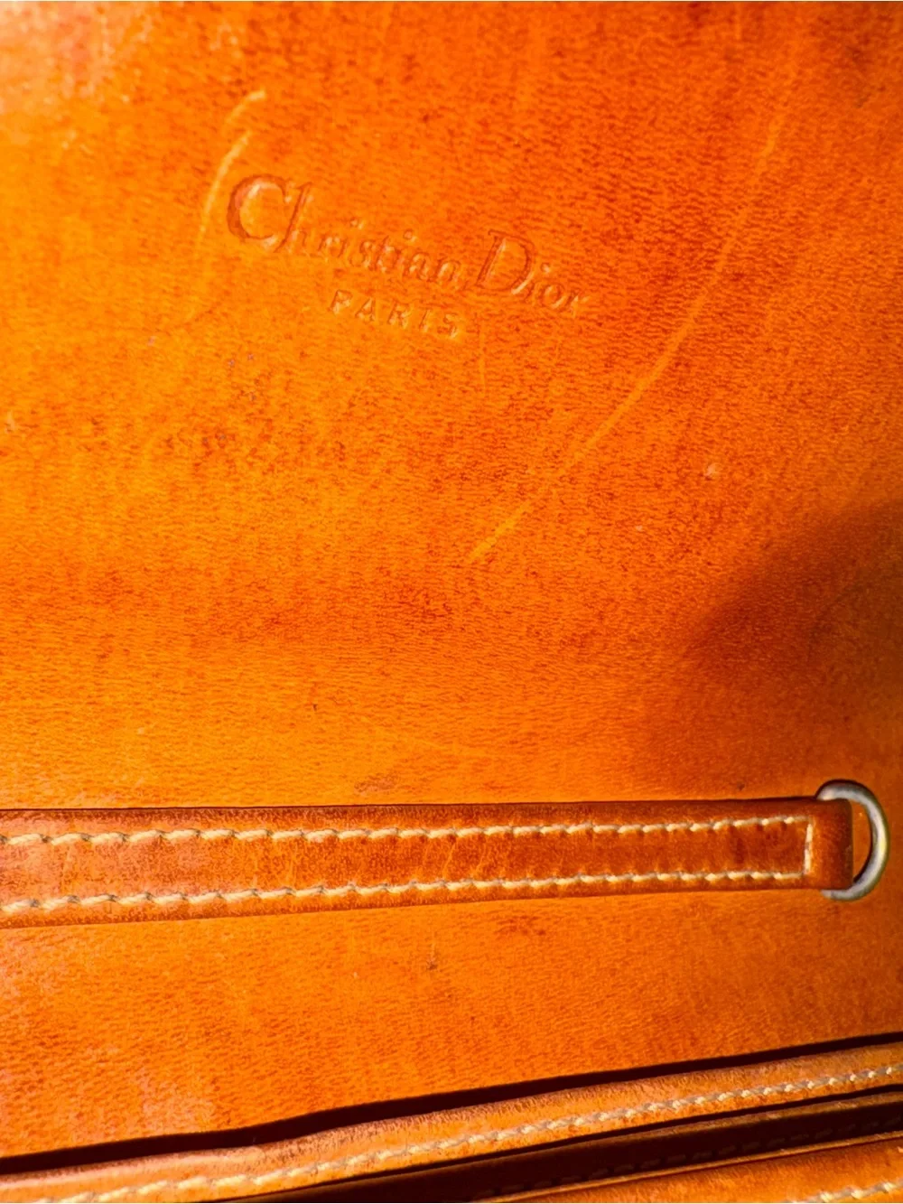 Dior wallet signature